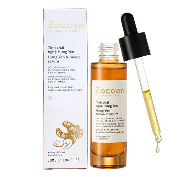 Tinh Chất Nghệ Hưng Yên / Turmeric Serum Thuần Chay Cocoon 30ml