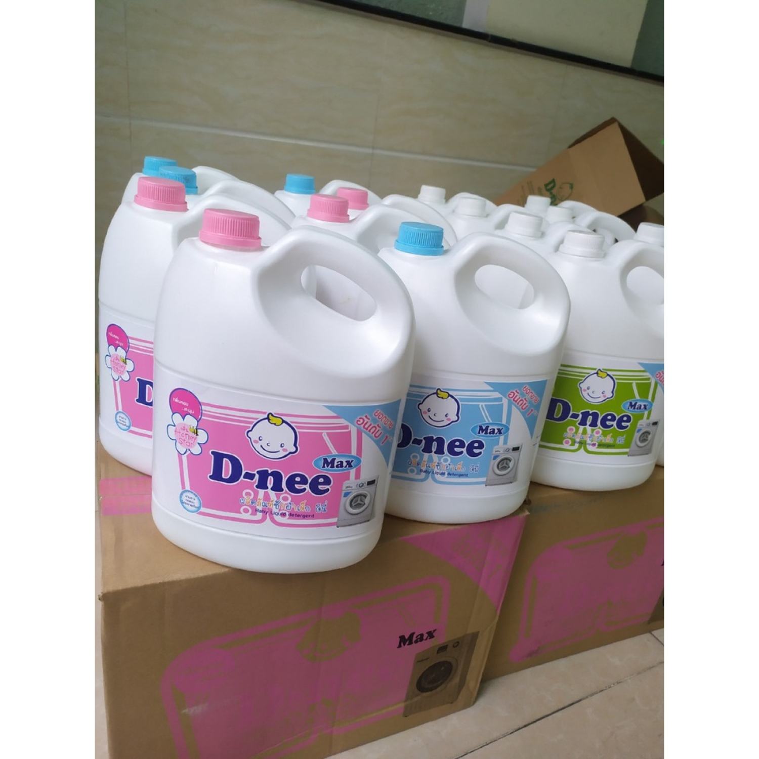 SIÊU HOT Nước giặt DNEE MAX công nghệ Thái Lan 3600ml hương thơm tự nhiên, an toàn cho gia đình bạn