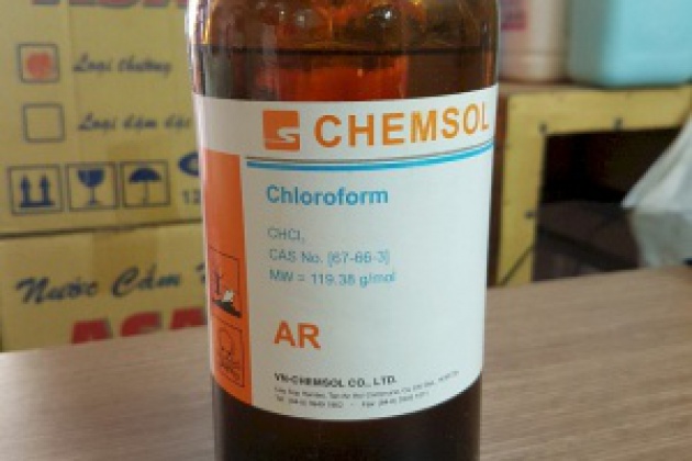 Hóa chất Chloroform/CHCl3 ((500ML) – Chemsol – 67-66-3) trichloromethan, methyl trichloride, CHCl3 t