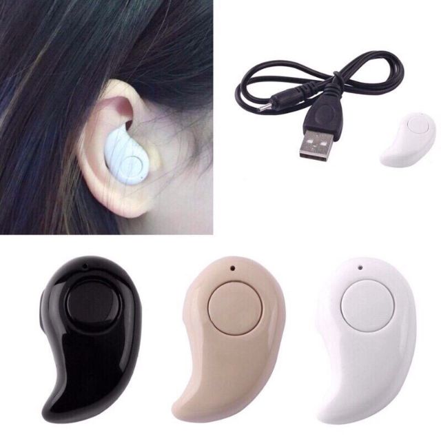 Đàm thoại liên tục 4h liền - tai nghe bluetooth s530 tai nghe bluetooth hạt đậu nhỏ gọn cao cấp nghe nhạc đàm thoại cực hay tai nghe bluetooth mini giá tốt hàng chất lượng - tai nghe bluetooth nhí