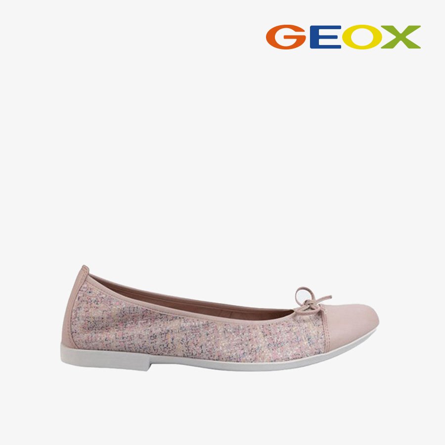 Giày búp bê bé gái geox j plie c