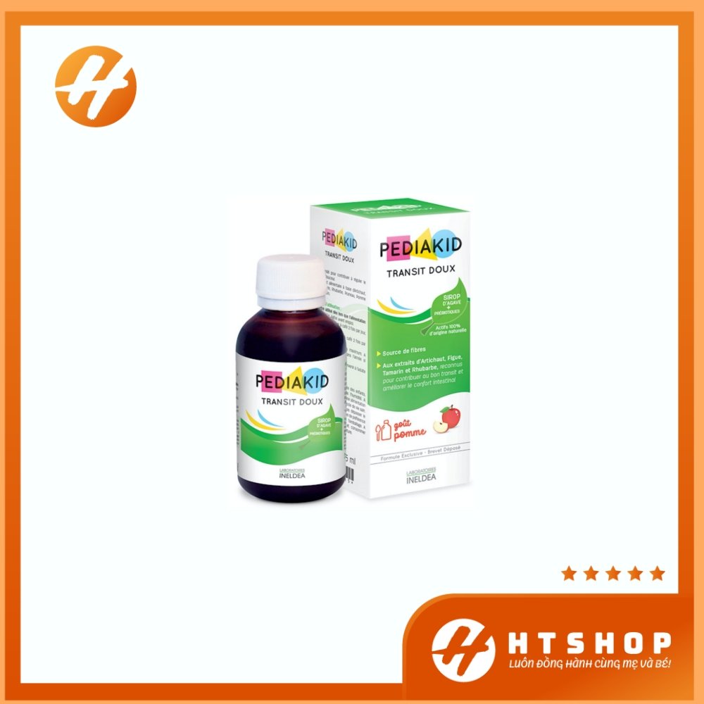 Siro pediakid transit doux cho bé từ 6 tháng tuổi trở lên nội địa pháp chai 125ml