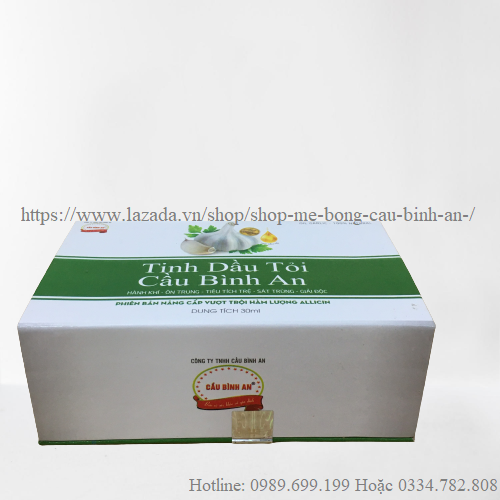 Tinh dầu tỏi nguyên chất Cầu Bình An
