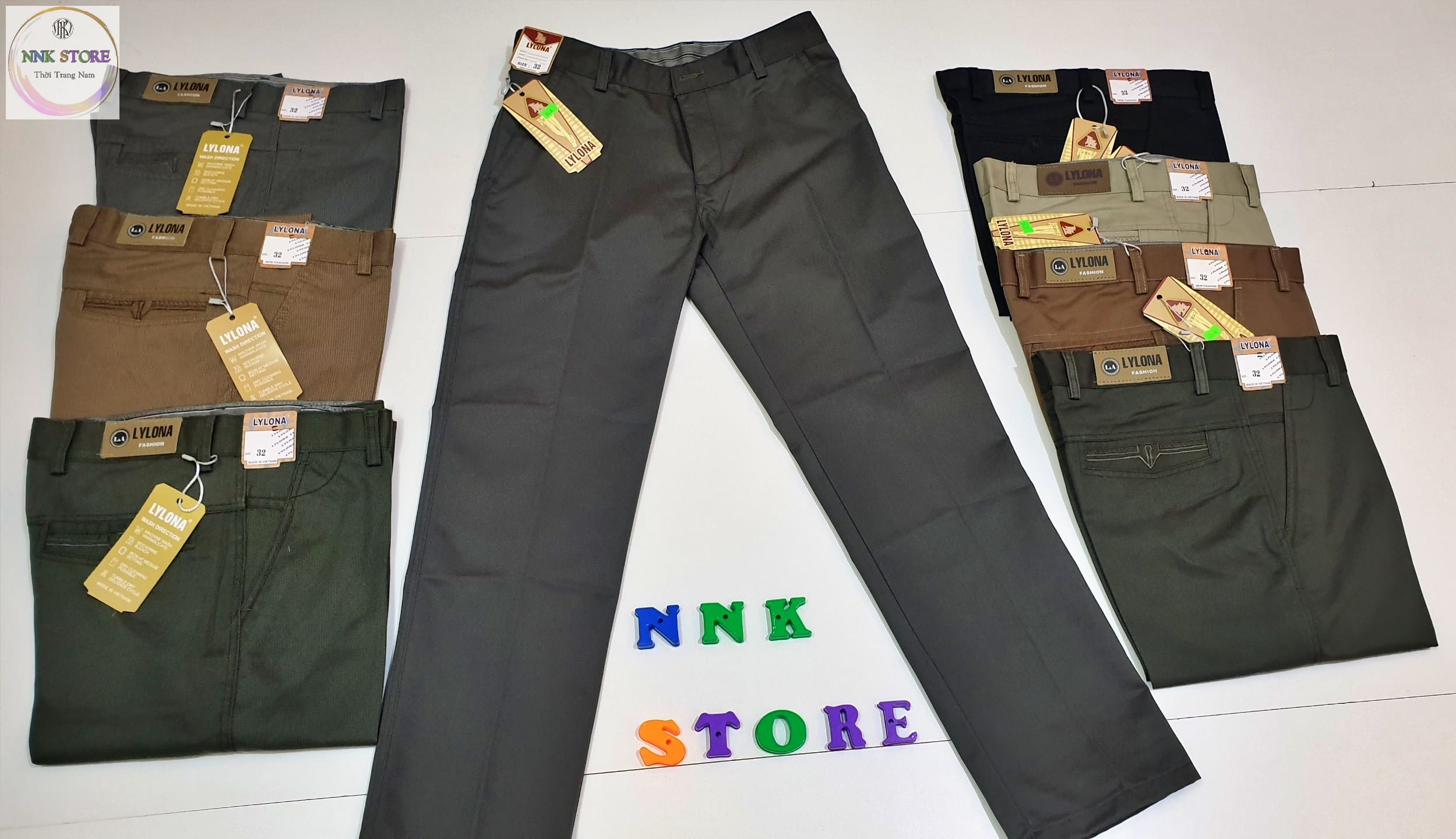 [HCM] Quần Dài Kaki Nam Trung Niên Chất Dày Form Rộng Ống Suông Dành Cho Công Sở Thanh Lịch NNKSTORE Size Từ 28 - 35