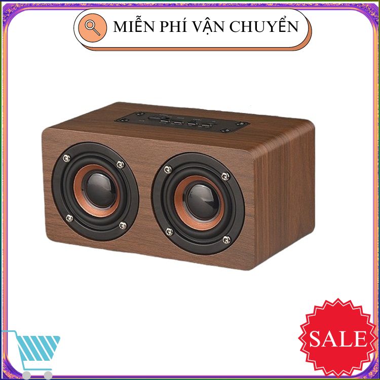 Loa bluetooth mini có hiển thị đồng hồ đa năng w5