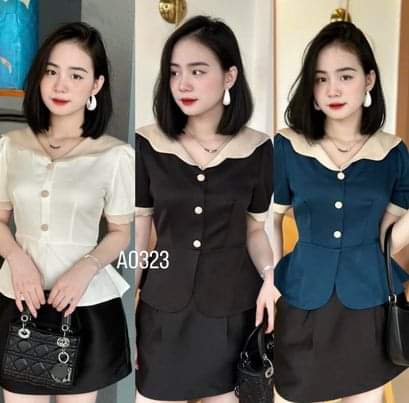 Áo kiêu sang trọng quý cô b6633