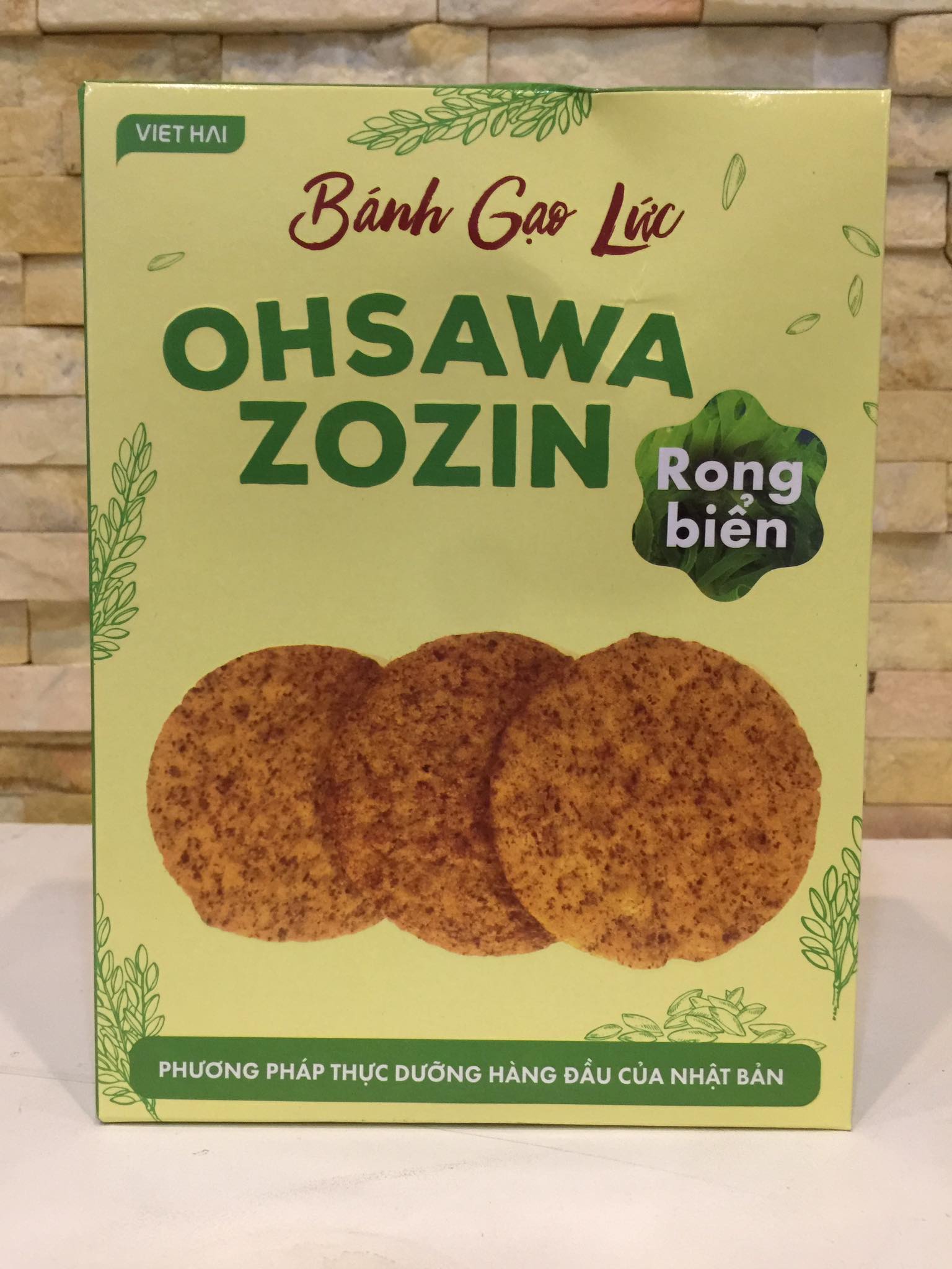 BÁNH GẠO LỨT RONG BIỂN DƯỠNG SINH OHSAWA