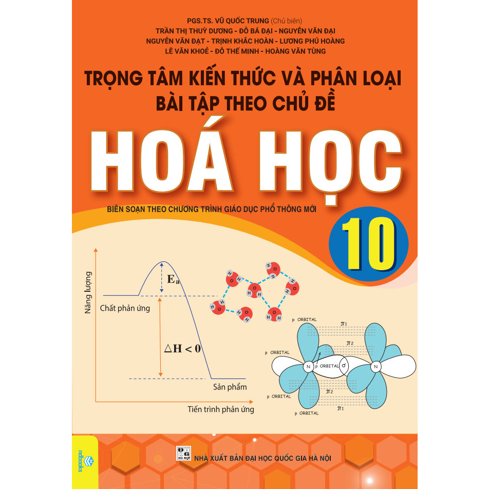 Sách - Trọng Tâm Kiến Thức Và Phân Loại Bài Tập Theo Chủ Đề Hóa Học 10 - Biên soạn theo chương trình GDPT mới