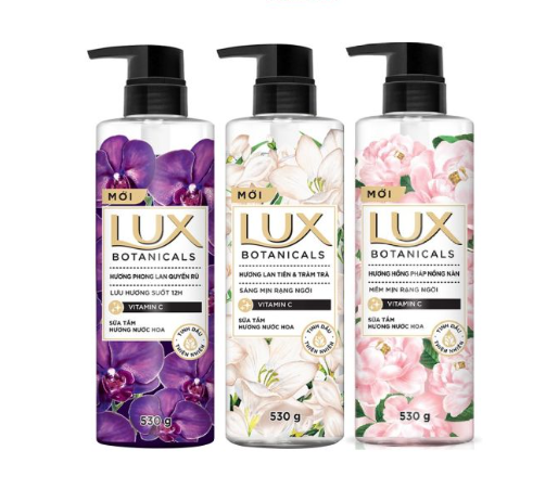 Sữa tắm nước hoa Lux 530g
