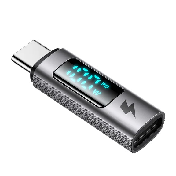 Đầu chuyển đổi mcdodo charging power display type-c to type-c/ip pd 100w/36w connector