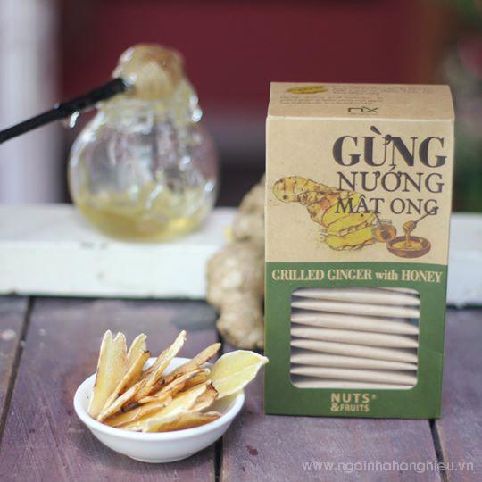 GỪNG NƯỚNG MẬT ONG 80G