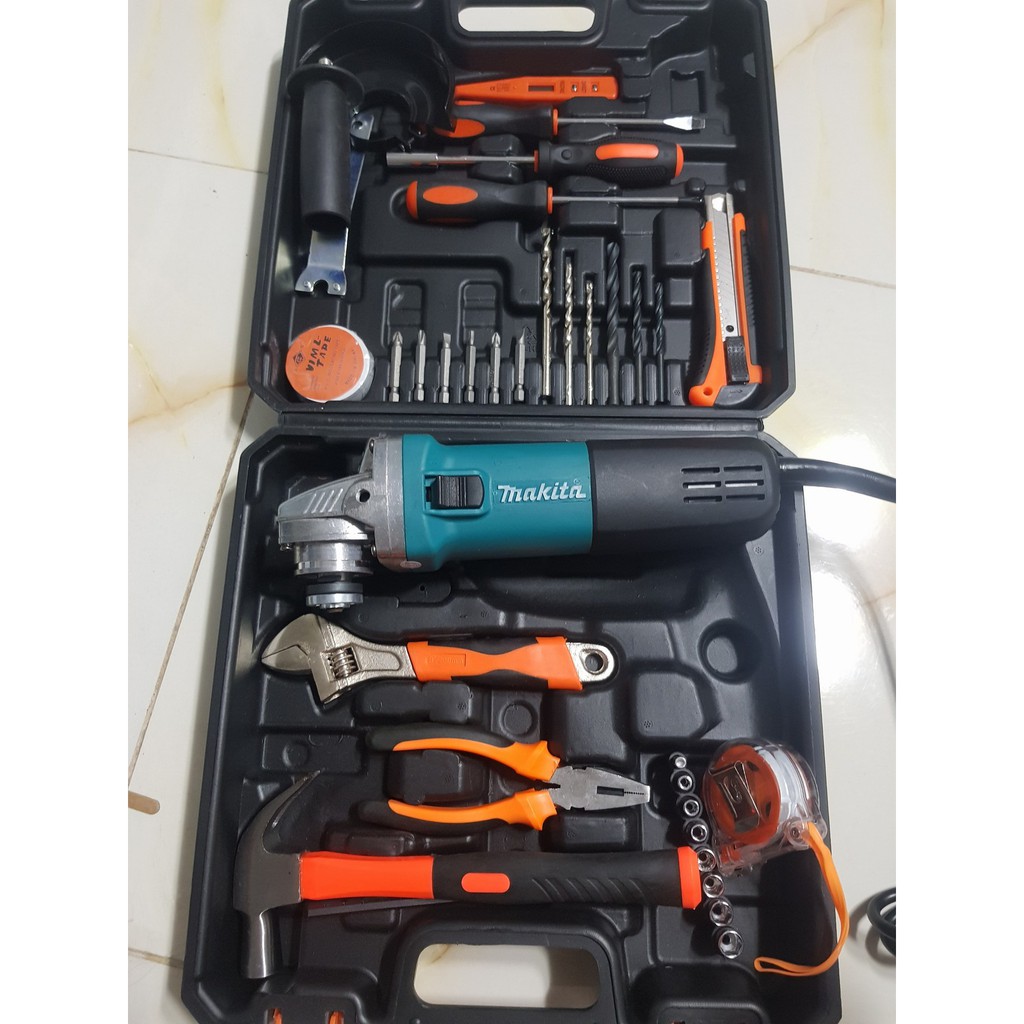 Bộ máy mài makita 840w - 30 món đồ nghề