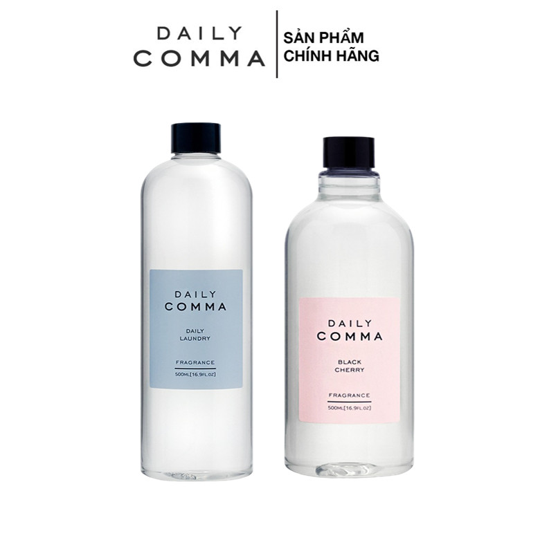 Tinh dầu khuếch hương daily comma refill chai nhựa 500ml