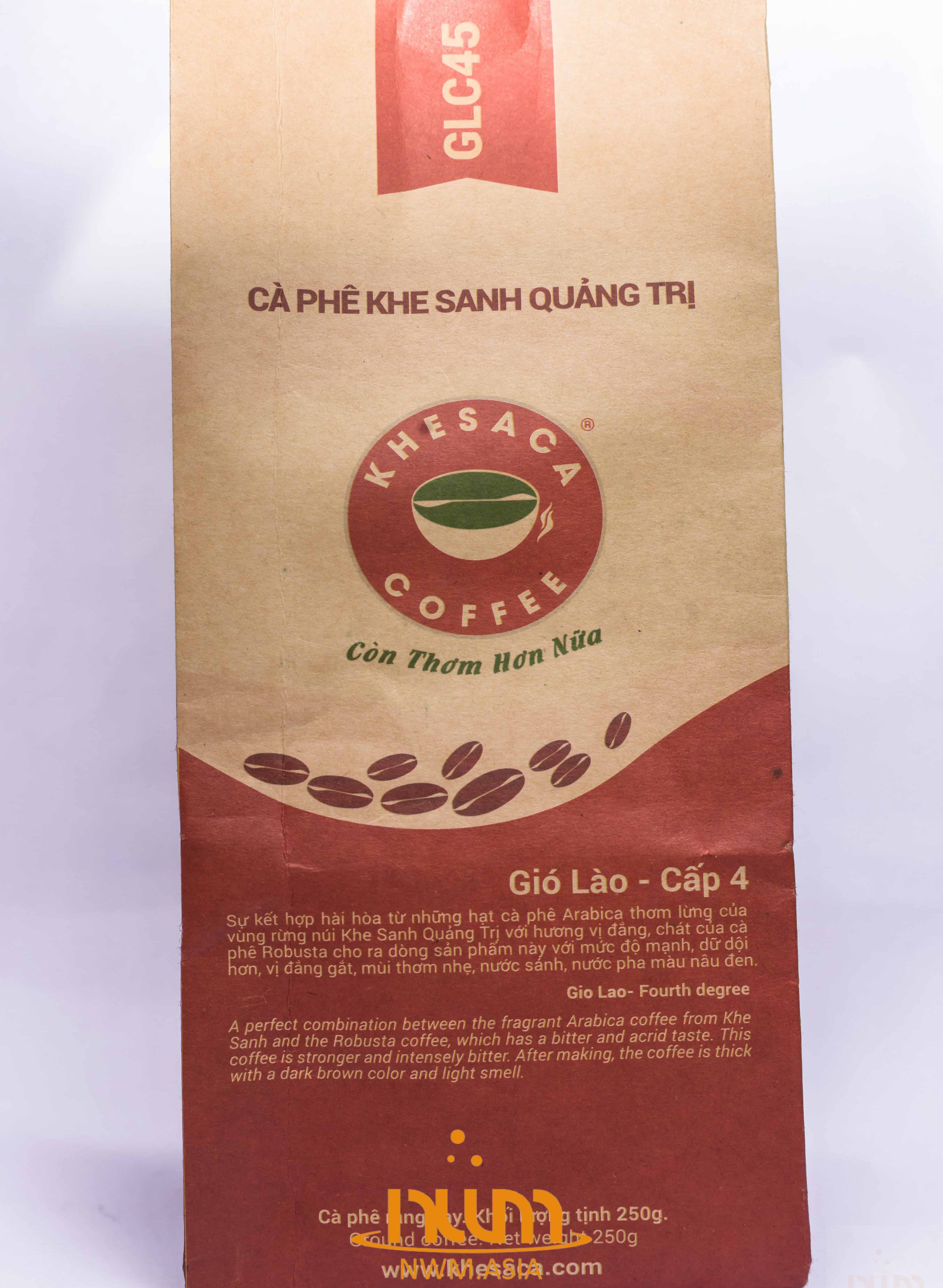 Cà phê Khe Sanh - cấp 4