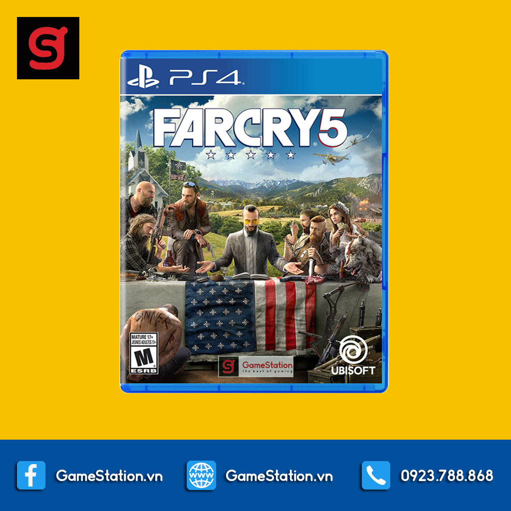 Đĩa Game PS4: Far Cry 5 Standard Edition