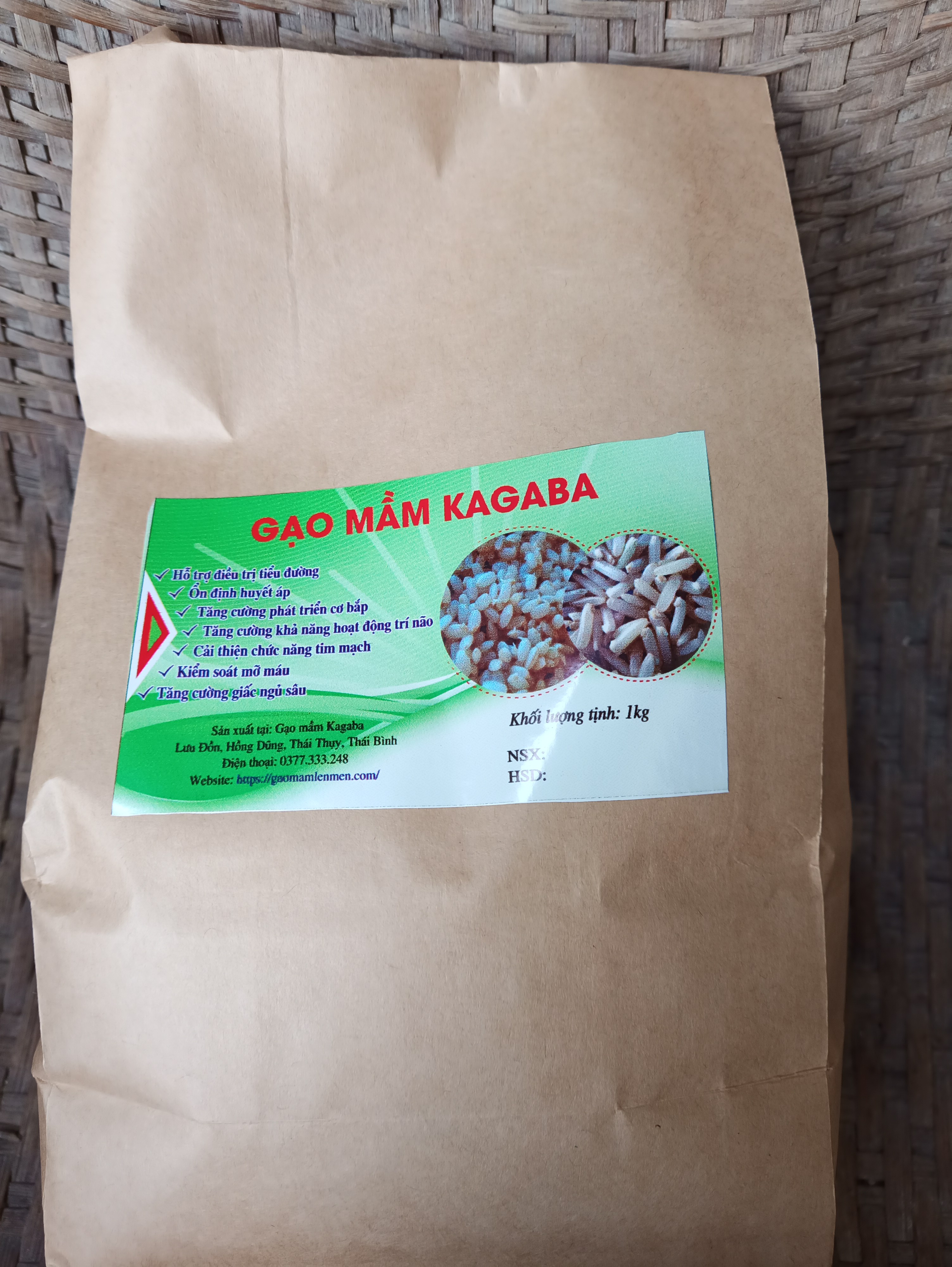 Gạo mầm Kagaba 5 kg