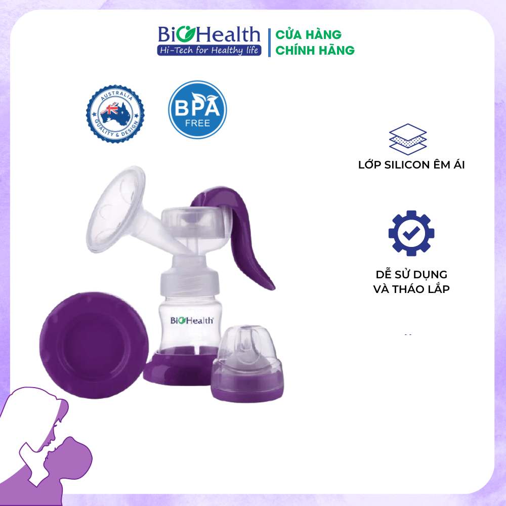 Dụng cụ hút sữa cầm tay tiện lợi, an toàn, dễ dùng - biohealth ee classic