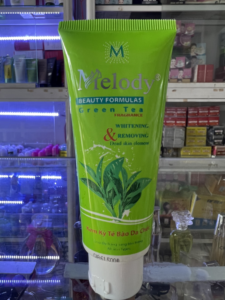 Kem tẩy tế bào chết trà xanh 100g