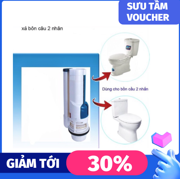 Cột xả bồn cầu 2 nhấn