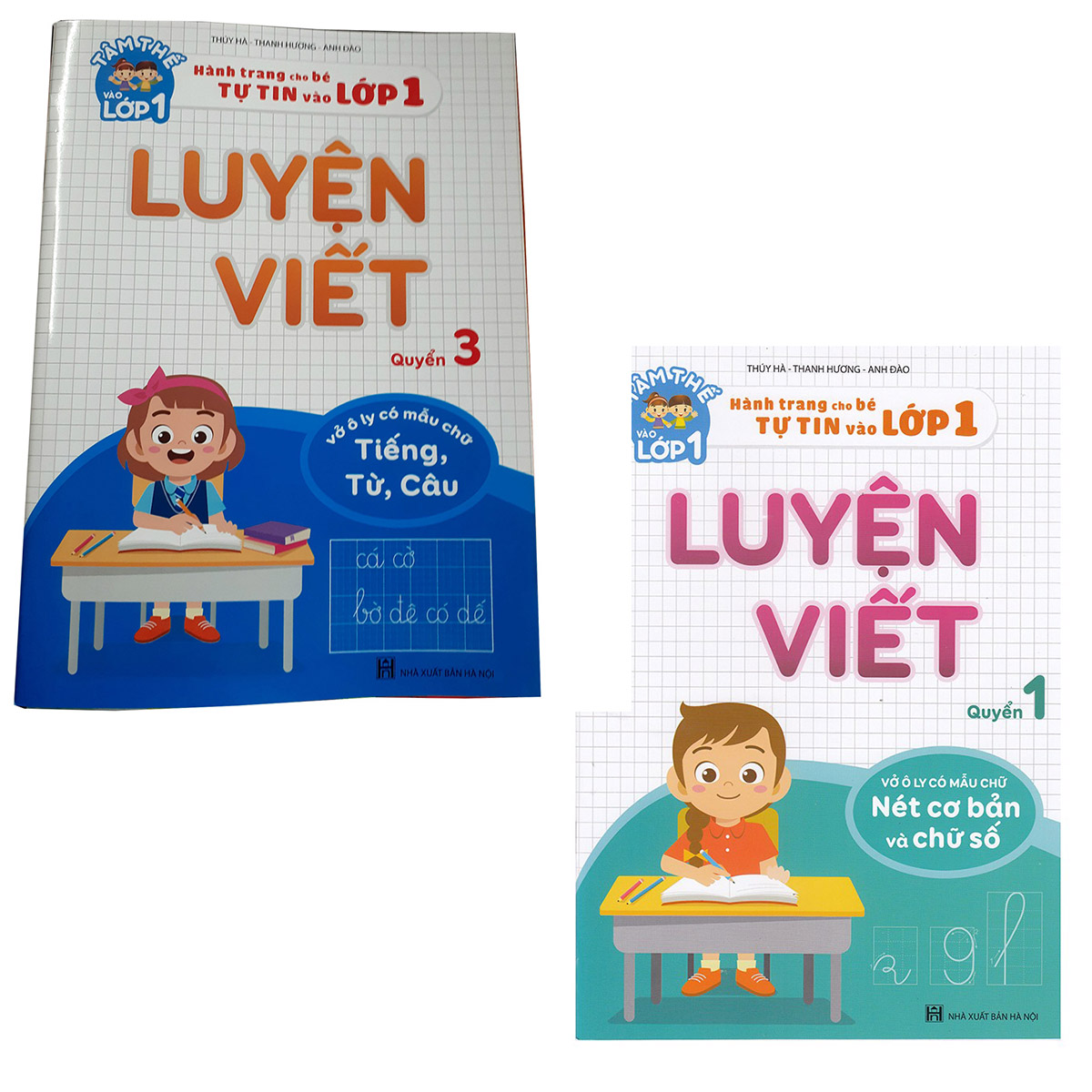 Combo Hành Trang Cho Bé Tự Tin Vào Lớp 1 - Luyện Viết (Quyển 1+ 2+3)