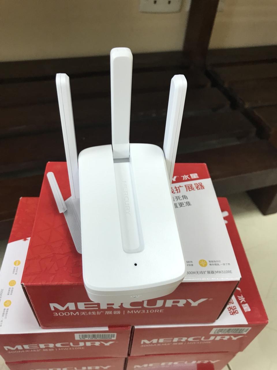 Bộ Kích Sóng Wifi Mercury 3 Râu Phát Cực Mạnh, Cài Đặt Đơn Giản -Giá Cực Rẻ