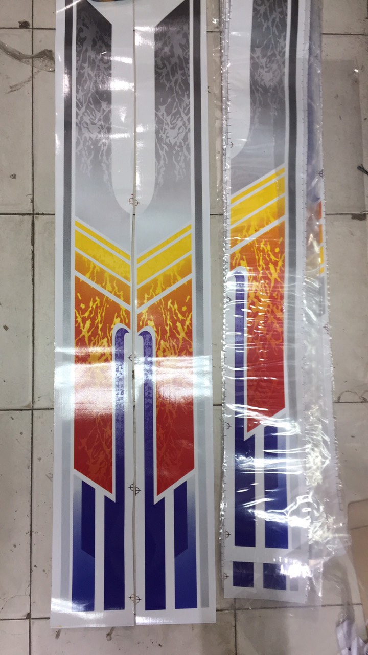Tem cánh cửa Decal cánh Tem Futong Foton