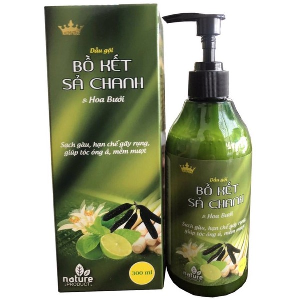 Dầu gội đầu bồ kết xả chanh King Phar