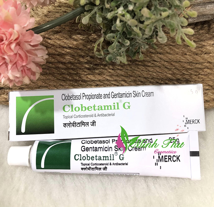 Kem nám clobetamil g 25gr thái lan