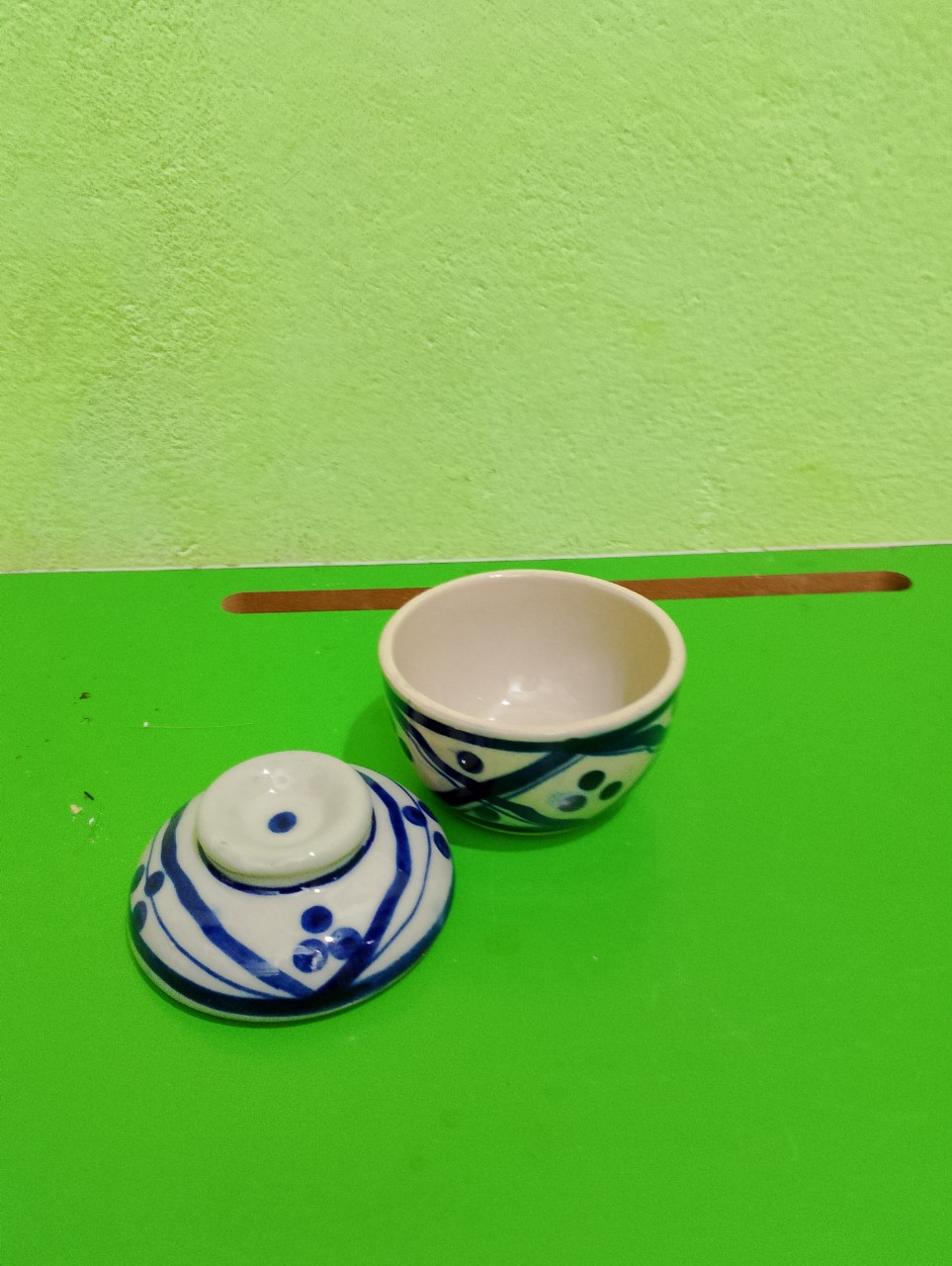 Combo 4 thố đựng gia vị bằng sành loai 9 cm