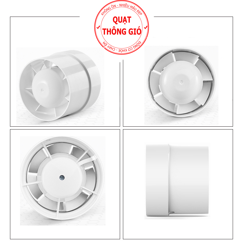 Quạt thông gió đường ống đồng trục LAVFILL LFI-09S; LFI-11S; LFI-13S