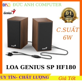 Loa genius sp- hf180 - 6w - hàng chính hãng, bảo hành 12 tháng, 1 đổi 1
