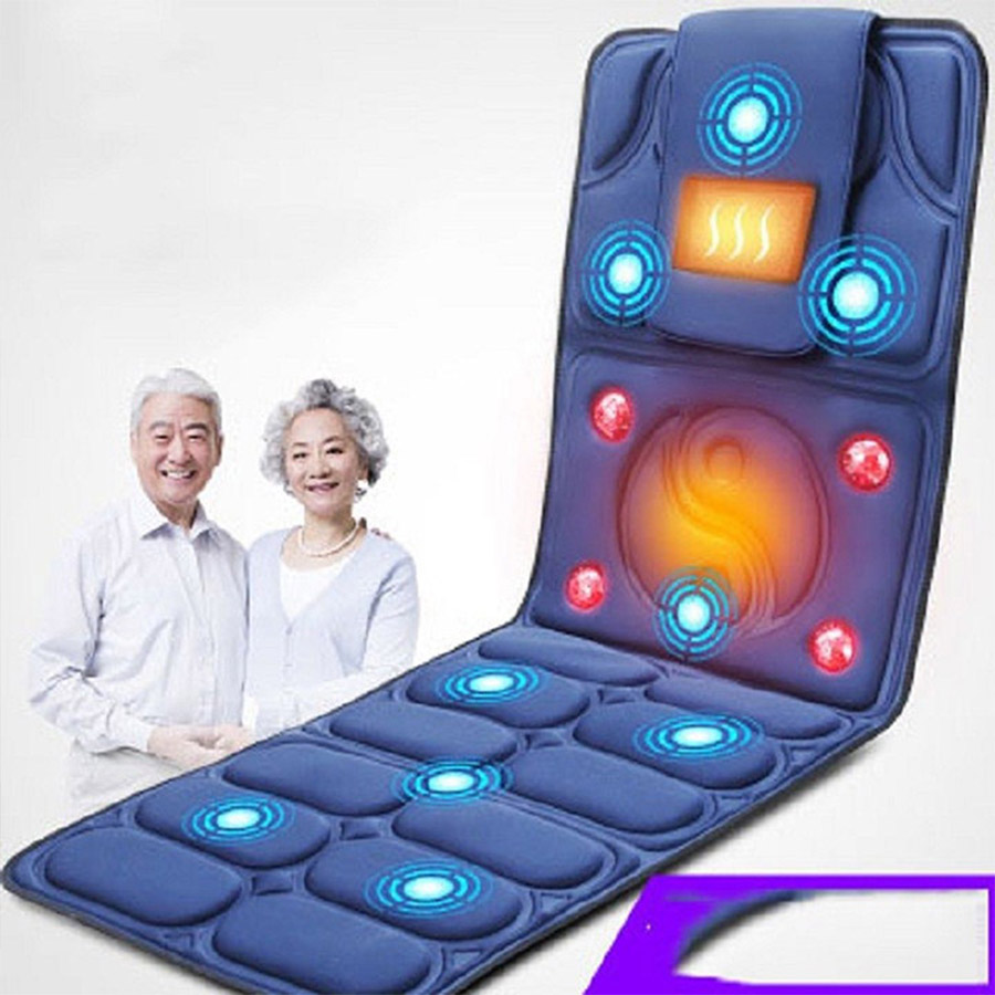 Ghế nệm massage hồng ngoại ghế nệm văn phòng nệm massage trị liệu nhật bản nệm massage toàn thân cao cấp. bảo hành 1 năm.