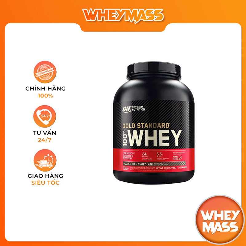 Sữa Tăng Cơ Bắp ON Gold Stard Whey 5 Lbs (2.3kg)