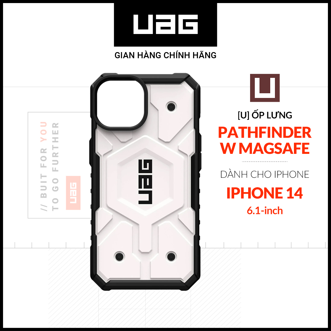 Ốp lưng uag pathfinder w magsafe cho iphone 14