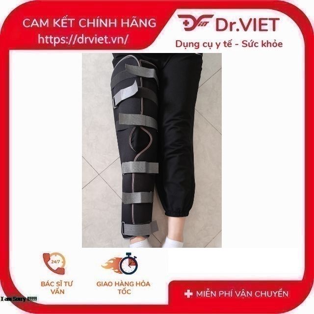 Nẹp đùi dài (Zimmer) GIAHU-018-Hỗ trợ cố định vùng quanh khớp gối, đùi và cẳng chân