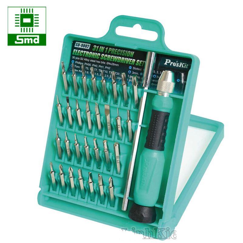 Bộ vít đa năng 31 in 1 pro'skit sd-9802