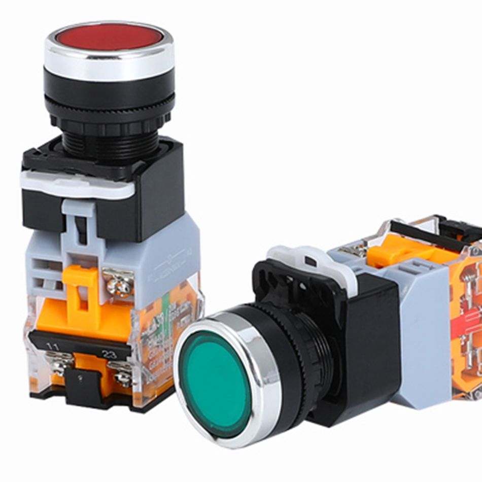 Công tắc nhấn giữ có đèn cml la39-11ds