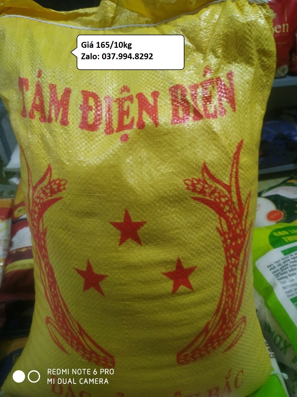 Gạo Tám Điện Biên đóng Bao 10Kg gạo thơm ngon, dẻo như gạo nếp
