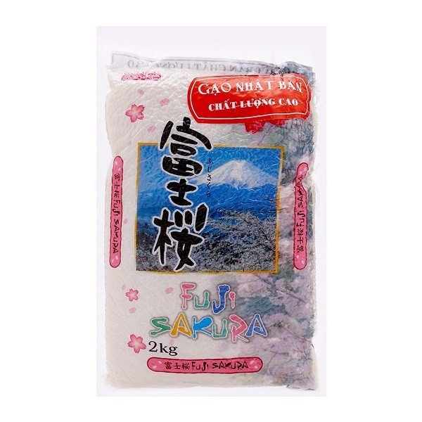 Gạo nhật fuji sakura 2kg