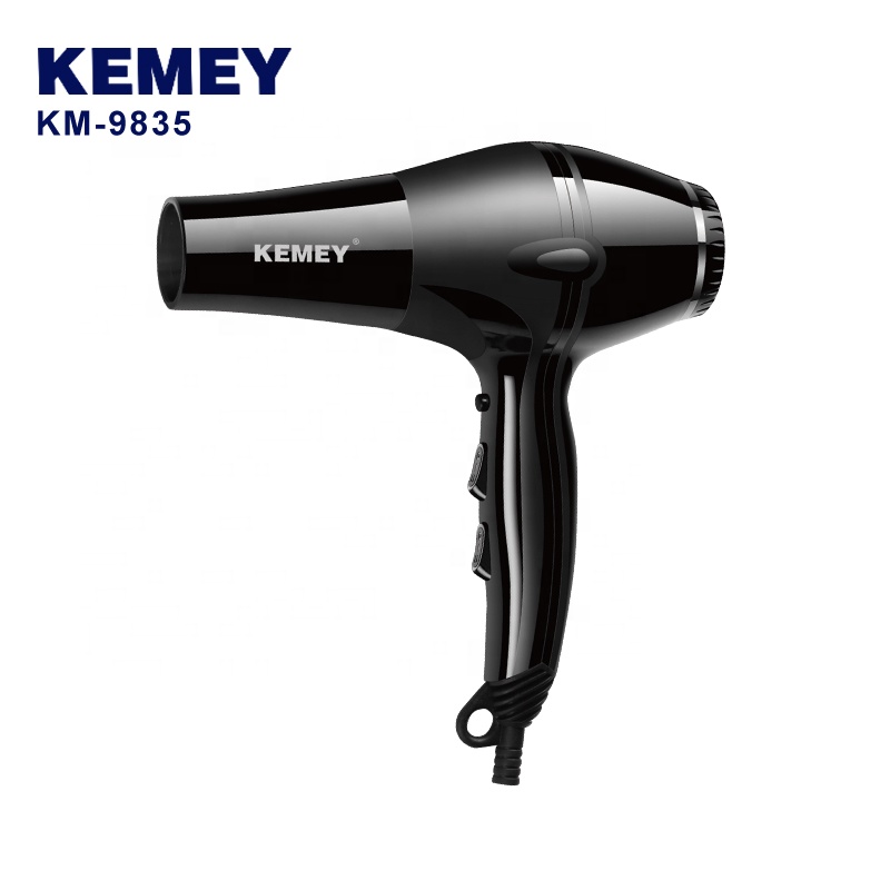 Máy sấy tóc kemei nóng lạnh tặng kèm đầu sấy kemey km 9835
