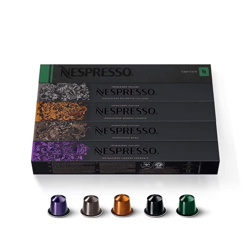 Bộ nespresso 50 viên nén cà phê cafe nespresso phong cách mới - vị đặc biệt