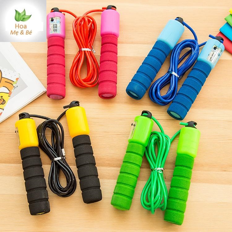 Dây nhảy có bộ đếm Dây nhảy có bộ đếm số vòng nhảy dây nhảy Dây nhảy thể dục có bộ đếm Dây nhảy thể dục cao cấp
