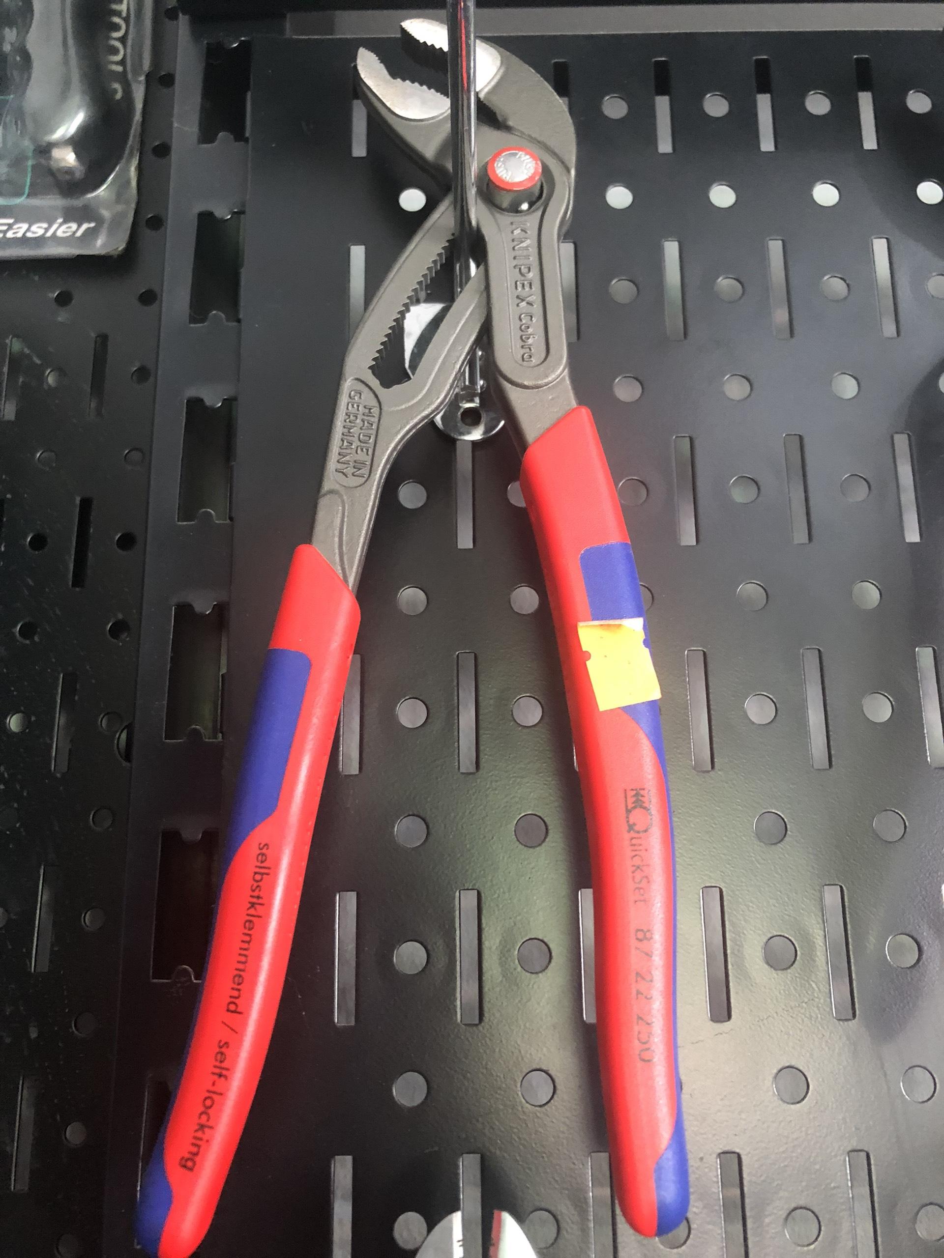 Kìm mỏ quả cobra quickset knipex 87 22 250