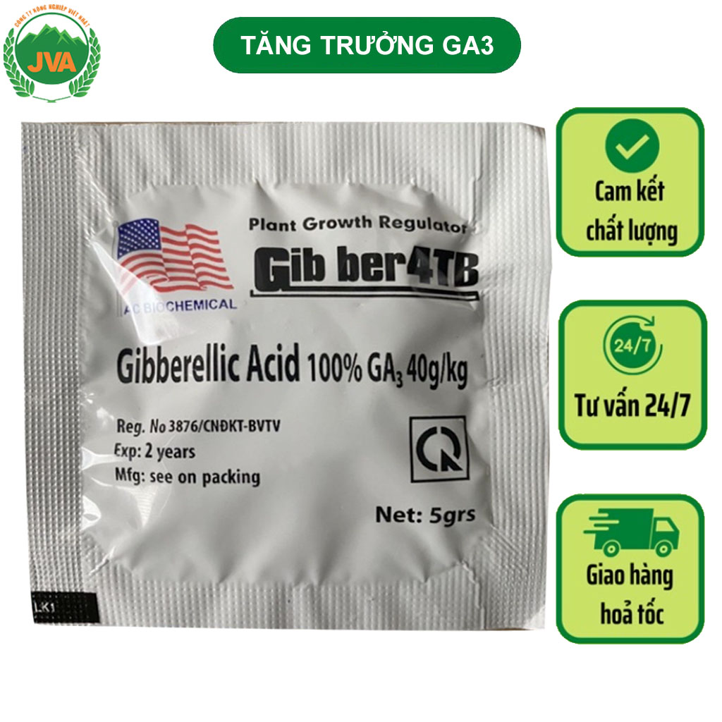 Viên kích thích sinh trưởng ga3 5g jva18 vietnhat