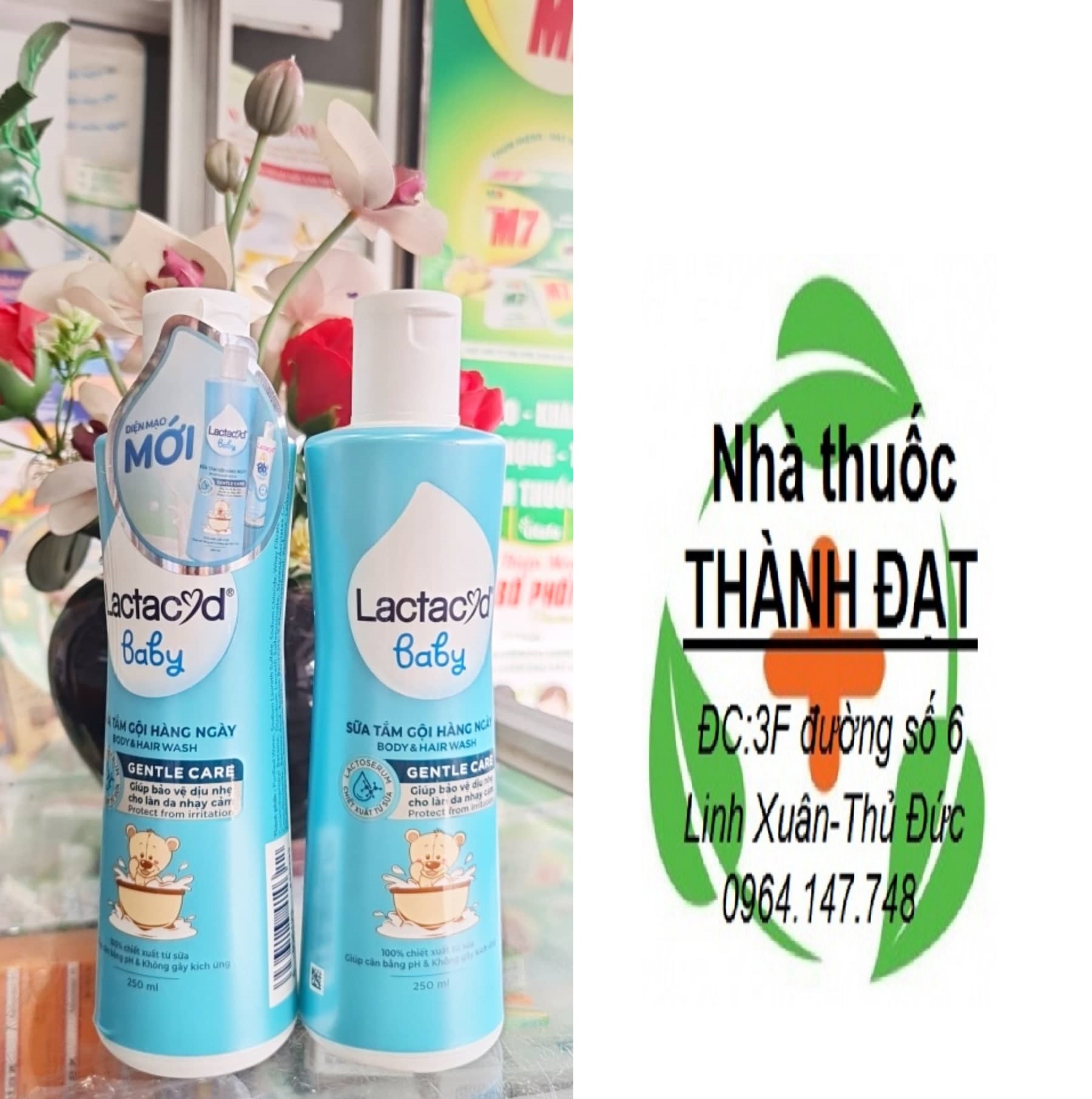 Lactacyd baby gentle care sữa tắm rôm sảy hằng ngày cho bé