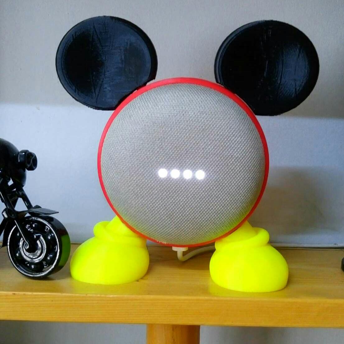Google home mini đế đứng Mickey