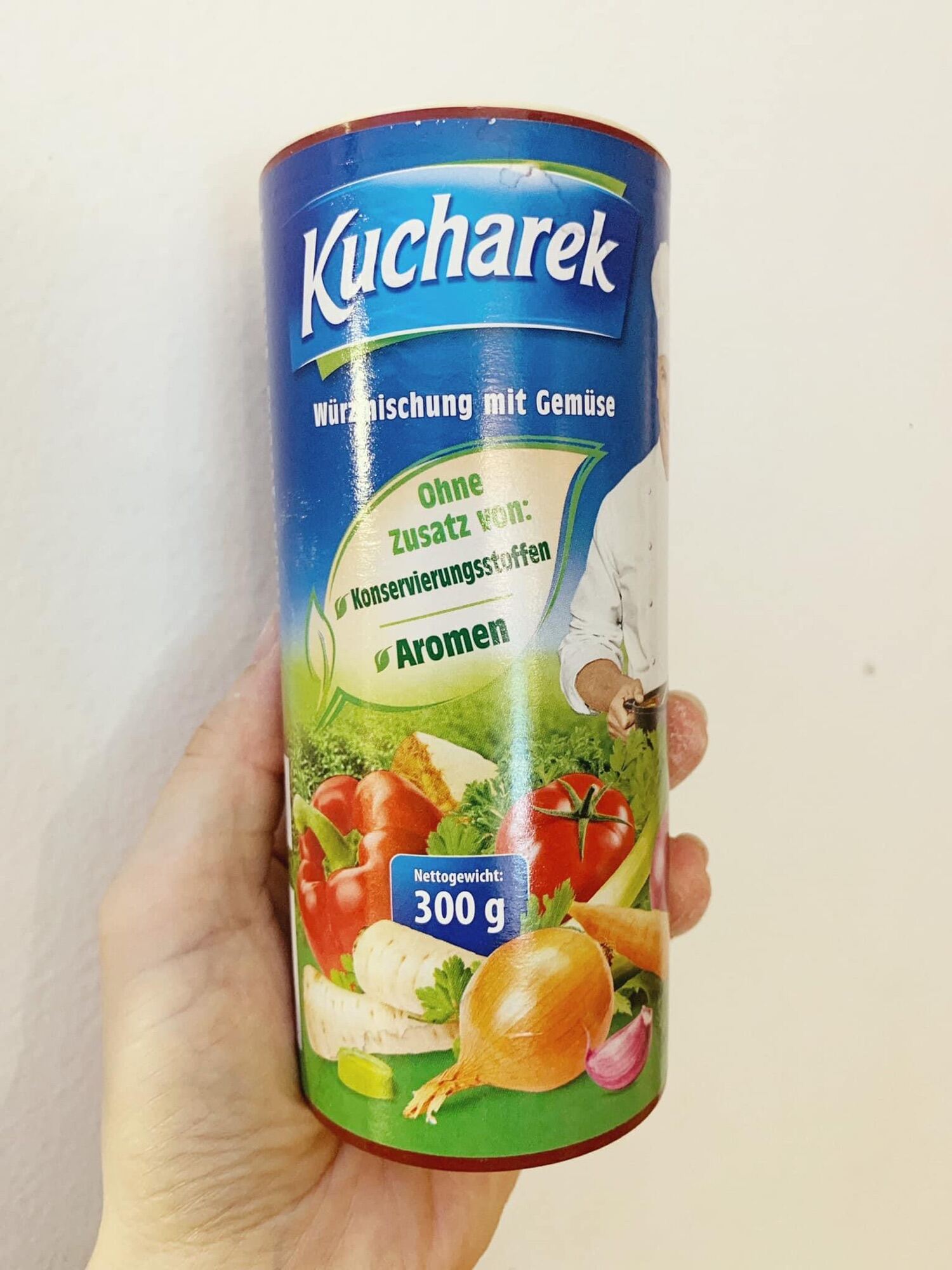 Hạt nêm rau củ quả hữu cơ Kucharek 300g