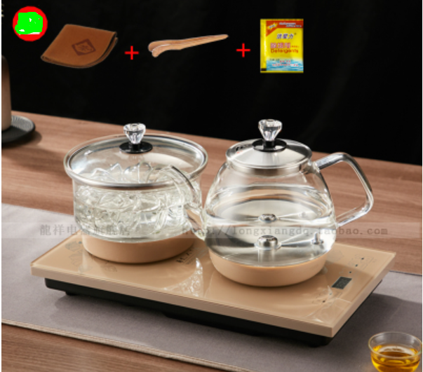 Bộ bếp đun nước điện thủy tinh tự động pha trà mẫu mới