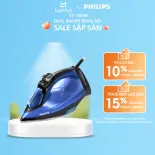 Bàn Ủi Hơi Nước Nằm Philips GC3920/20 2200- 2500W-Công Nghệ Optimaltemp, Không Cần Điều Chỉnh Nhiệt Độ - Hàng Phân Phối Chính Hãng - Bảo Hành 24 Tháng