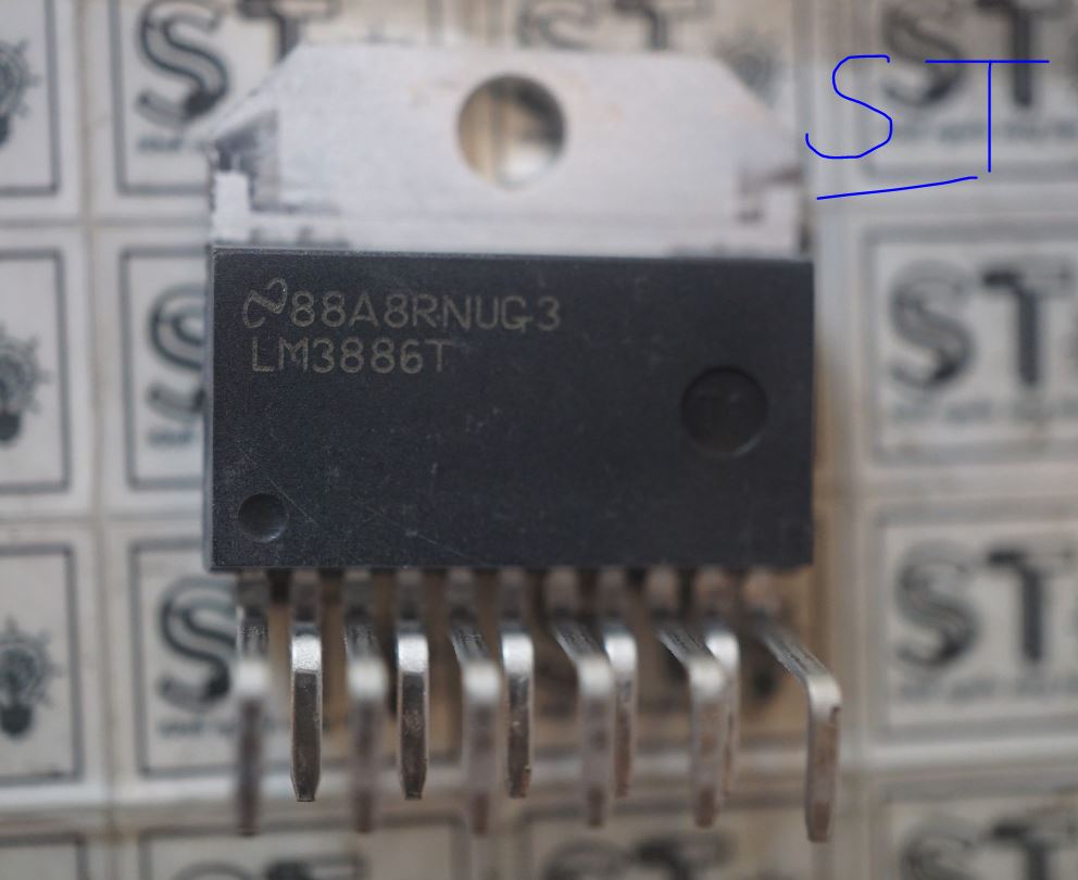 IC KHUẾCH ĐẠI ÂM LY LM3886T LM3886 3886 LƯNG SẮT MỚI